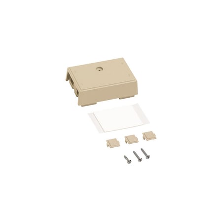 Commscope 4-PORT SURFACE MT UNLOADED, ICONABLE M-SERIES, 107952442 IVORY 188948